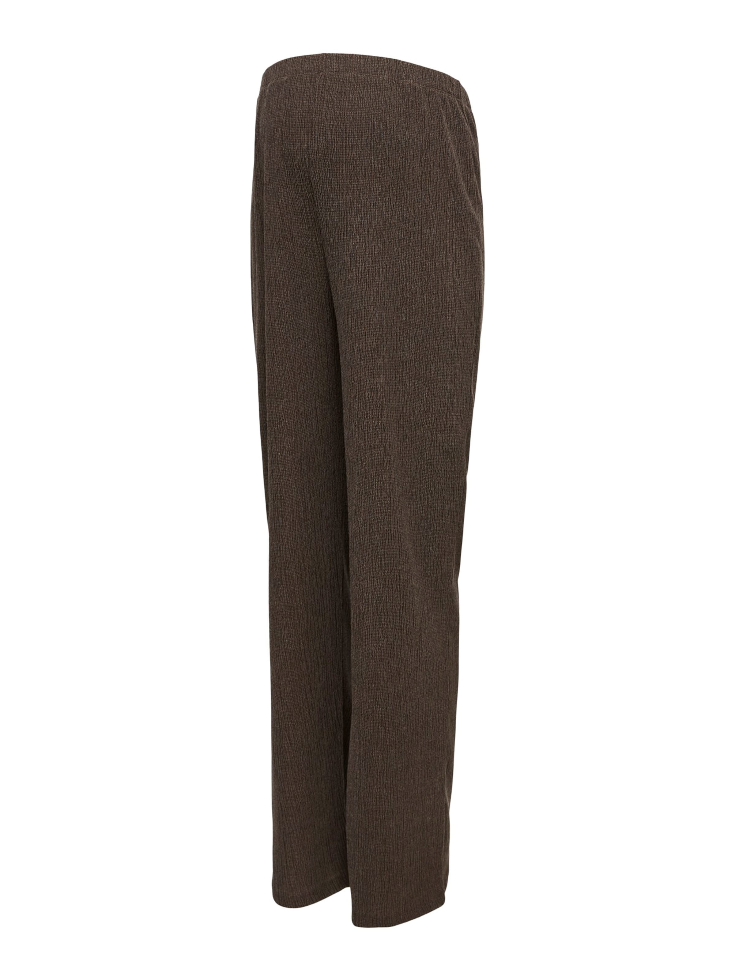 MAMALICIOUS - Pierna ancha Pantalón 'MLEmmi' en marrón: frente