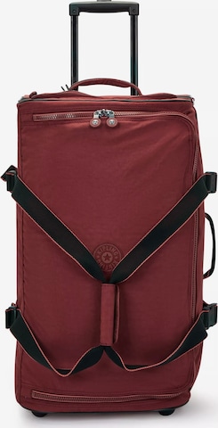 Borsa da viaggio 'TEAGAN M' di KIPLING in rosso: frontale