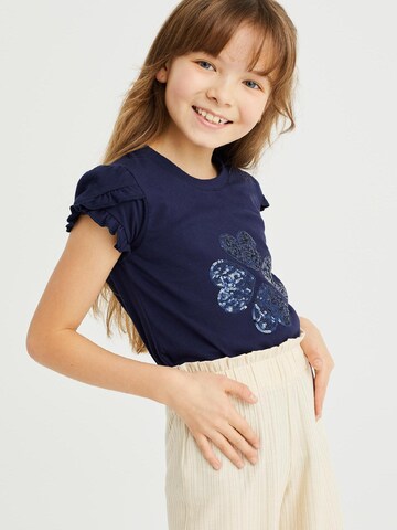 WE Fashion T-Shirt in Blau