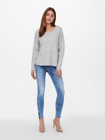 ONLY Sweater 'Camilla' in Grey