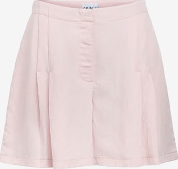 OBJECT Bandplooibroek in Roze: voorkant