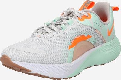 NIKE Chaussure de course en gris / menthe / orange, Vue avec produit