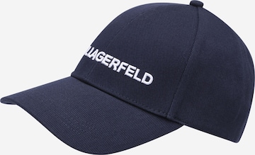 Casquette 'ESSENTIAL' Karl Lagerfeld en noir : devant