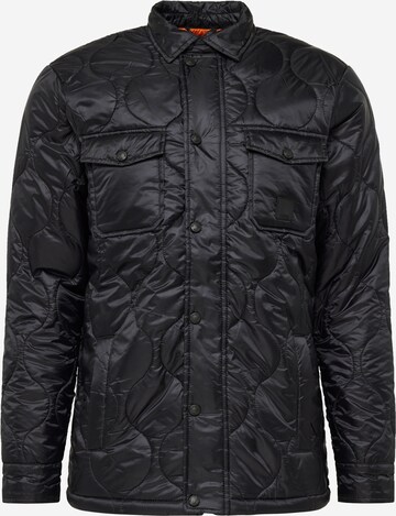 INDICODE JEANS Between-season jacket 'Sloan' in Black: front