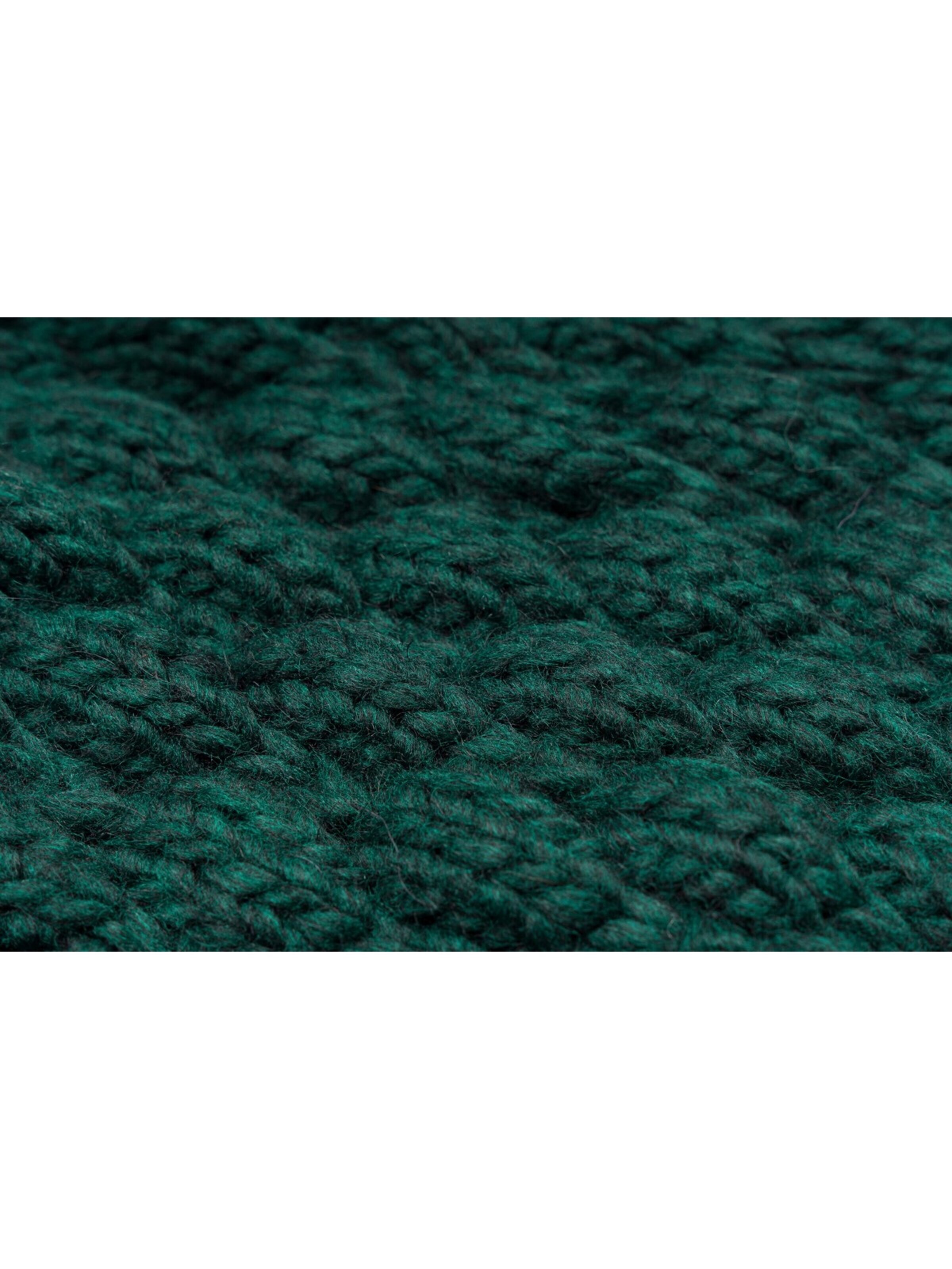 styleBREAKER Schlauchschal 'Strick Loop mit Bubblemuster'‌‌‌‌‌‌‌ in Grün