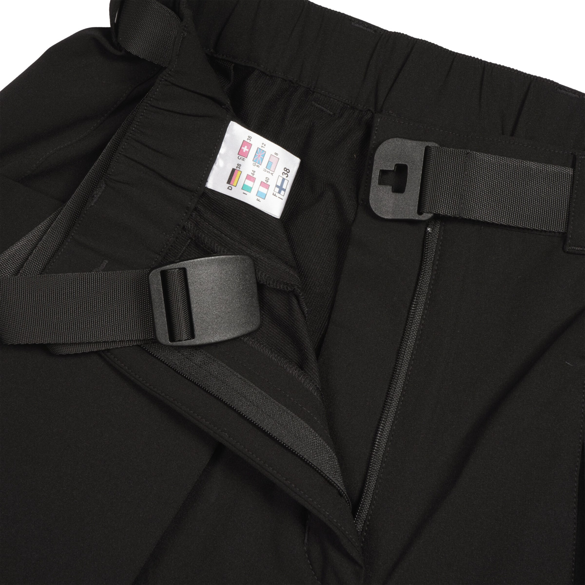 ICEPEAK Свободный крой Штаны в спортивном стиле 'Barryton' в Черный