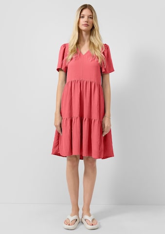 Robe QS en rouge : devant