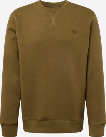 Sweat-shirt BURTON MENSWEAR LONDON en vert : devant