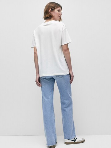 Pull&Bear T-Shirt in Weiß