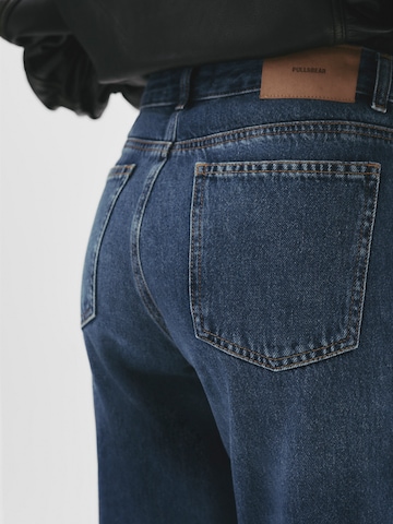 Pull&Bear Flared Jeans in Blauw