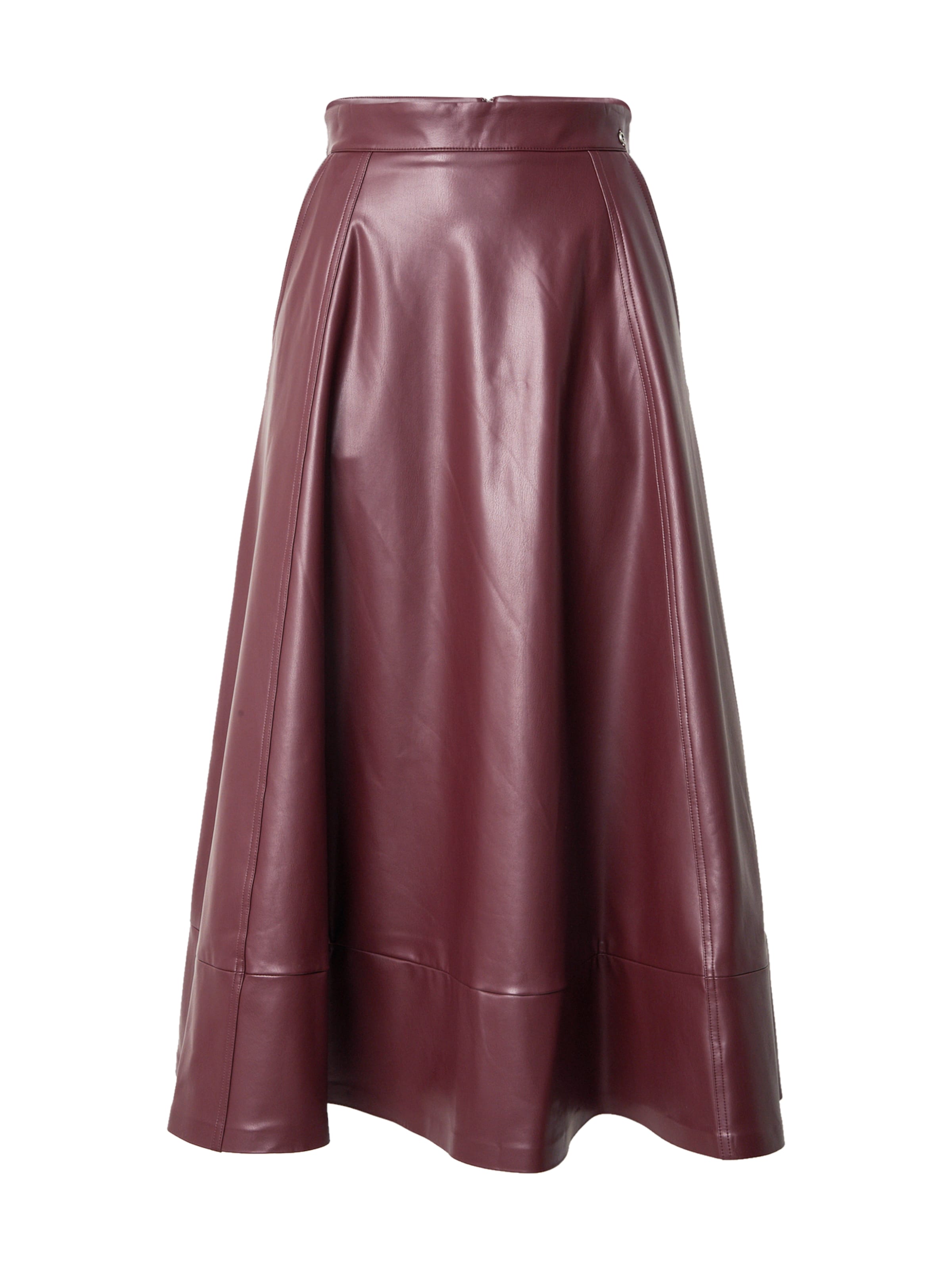 Gonna 'Delores' di GUESS in rosso: frontale