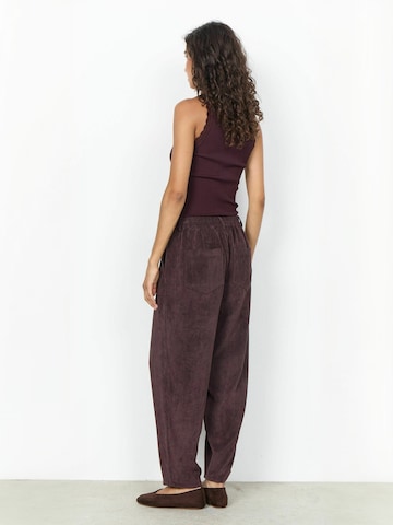 Soyaconcept - Regular Calças ' SC-BINDI ' em roxo