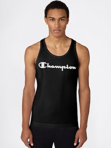 Maglietta di Champion Authentic Athletic Apparel in nero: frontale