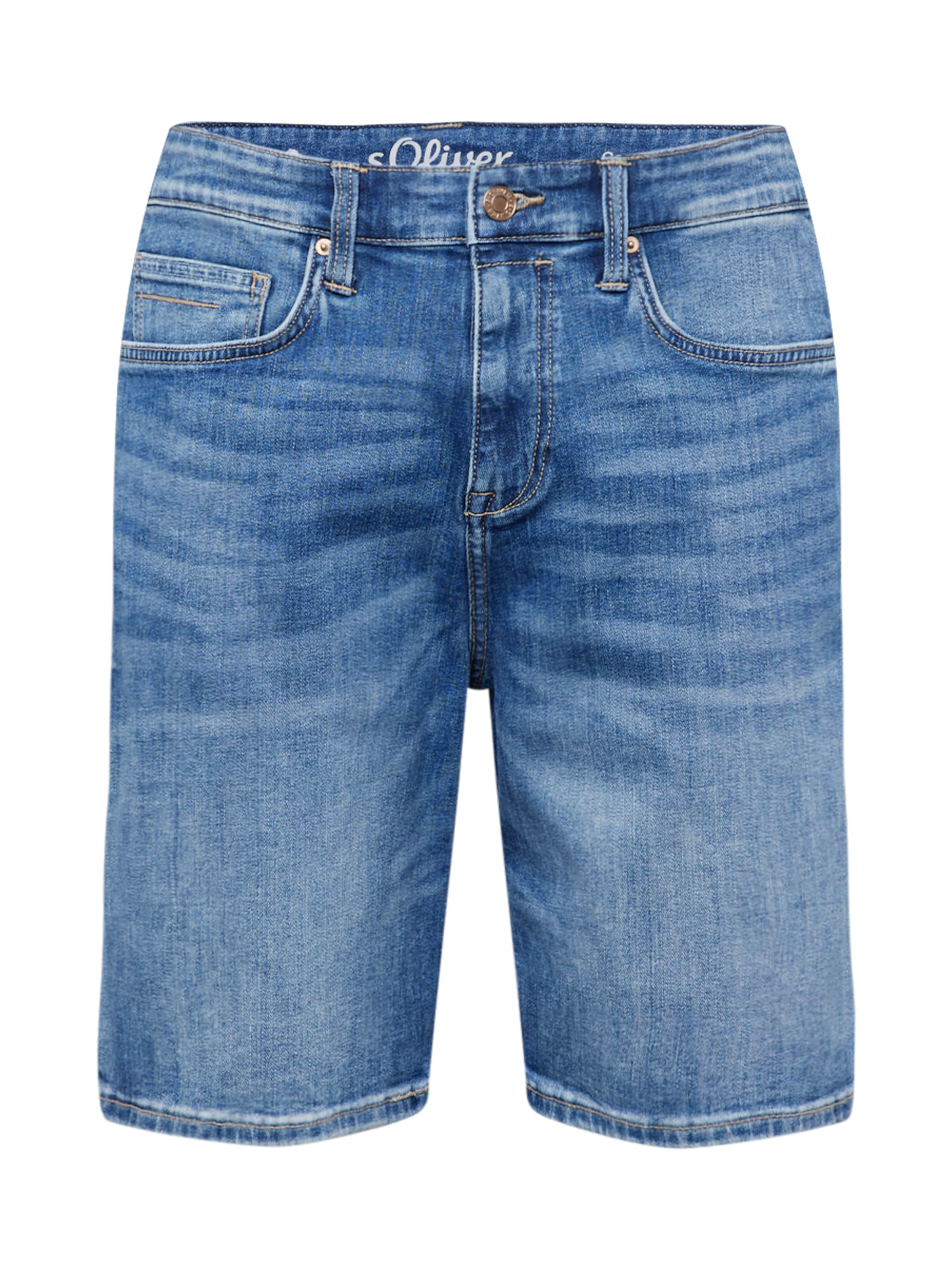 s.Oliver Jeans in de kleur Blauw denim, Productweergave