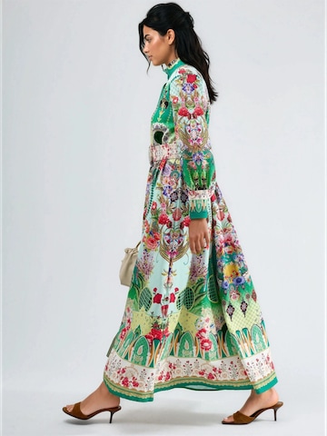 MSN Collection Jurk in Groen