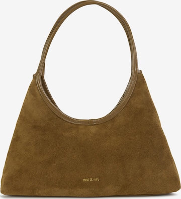 Nat&Nin Käsilaukku 'MILO' värissä ruskea: etupuoli