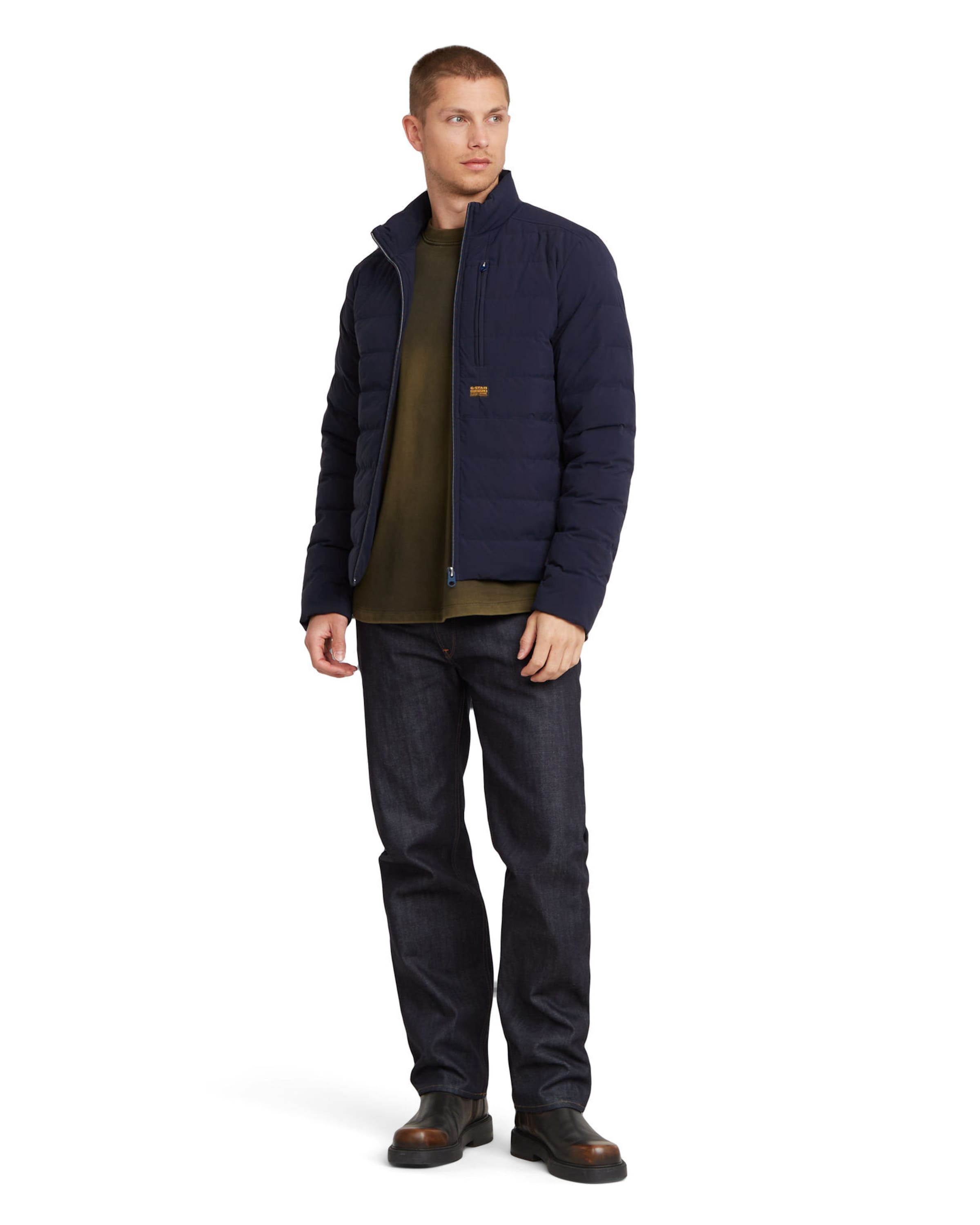 G-STAR Übergangsjacke 'Foundation' in Blau