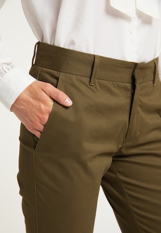 Coupe slim Pantalon DreiMaster Klassik en vert