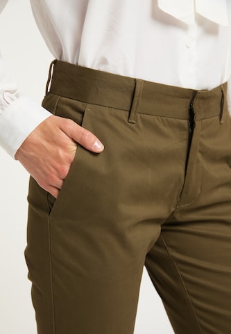 DreiMaster Klassik Slim fit Pants in Green