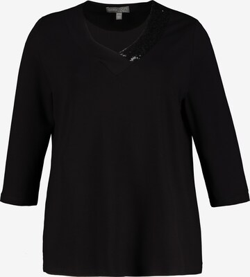 Ulla Popken Shirt in Schwarz