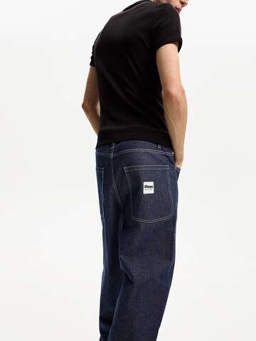Bershka Loosefit Jeans i blå