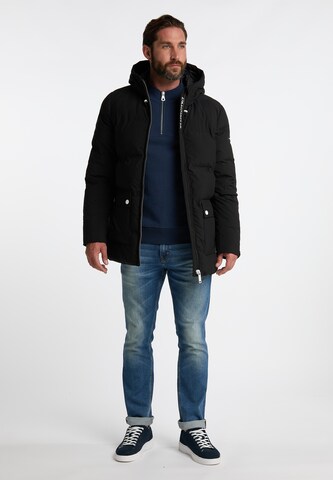 Veste d’hiver 'Pryam' DreiMaster Maritim en noir