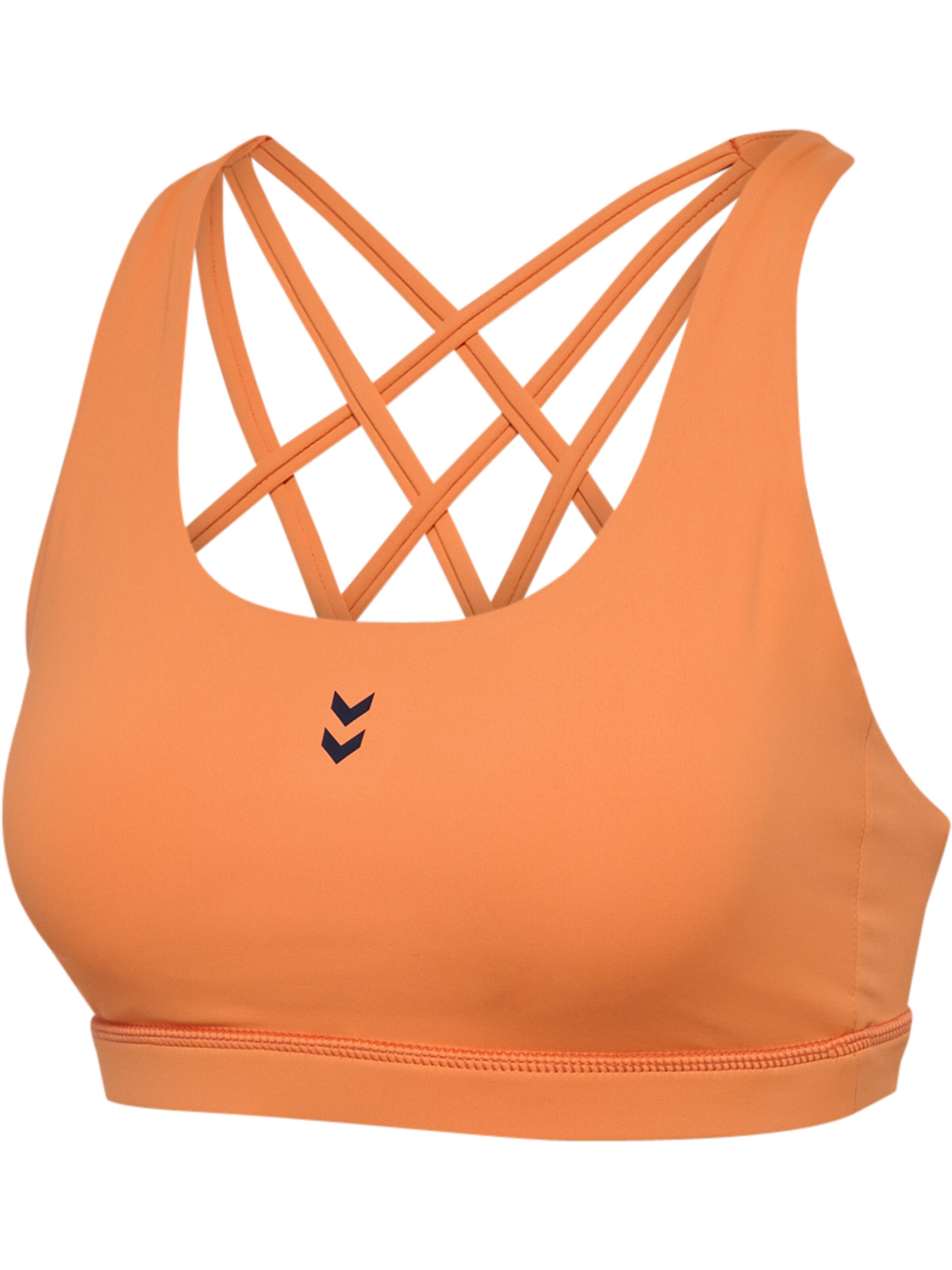 Hummel Bustier Sport bh in Oranje