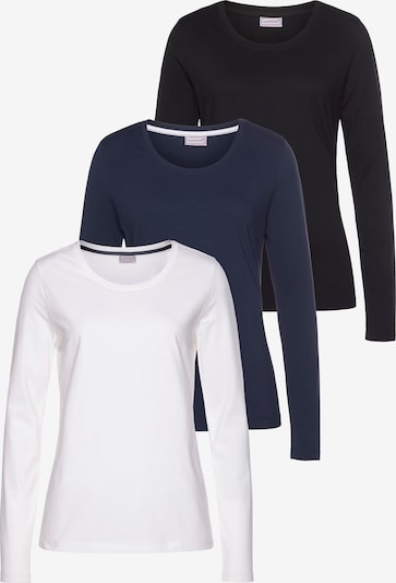 EASTWIND Shirt in marine / schwarz / weiß, Produktansicht