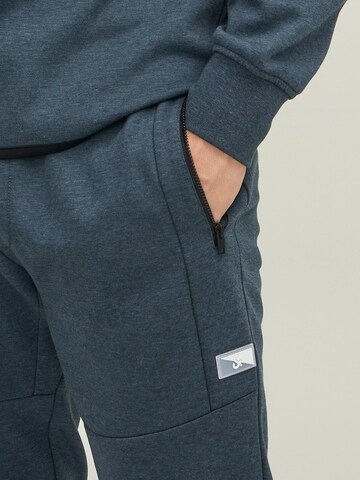 JACK & JONES Tapered Sporthose 'Will' in Blau