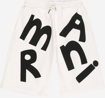 Pantalon Marni en blanc : devant