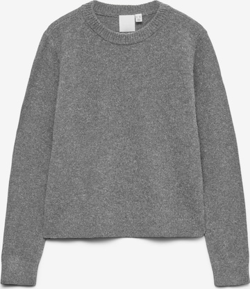 VERO MODA Sweater 'VMHeaven' in Grey: front