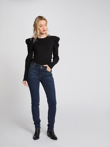 Skinny Jeans 'Pom' de la Morgan pe albastru