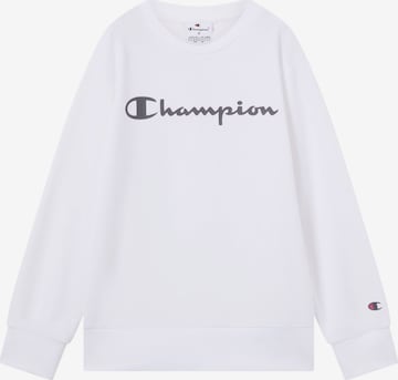 Champion Authentic Athletic Apparel Sweatshirt in Weiß: Vorderseite