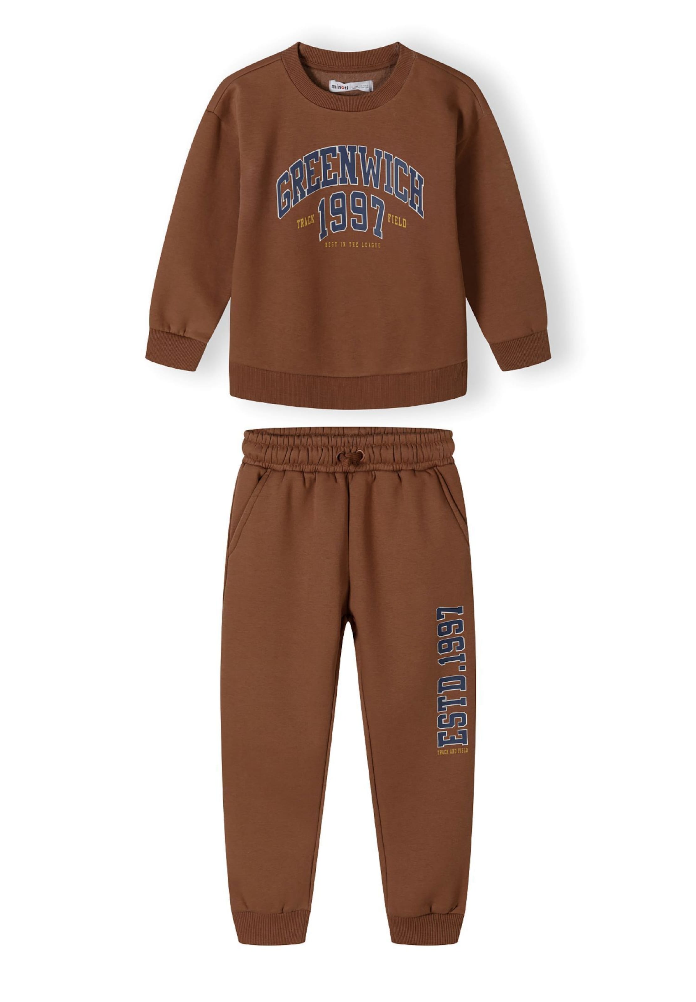 MINOTI Set in Brown: front