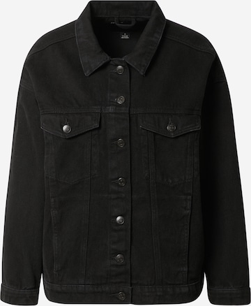 Monki Between-season jacket in Black: front