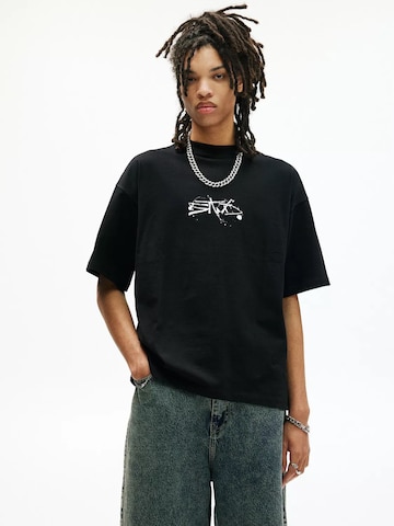 Pull&Bear Shirt in Zwart