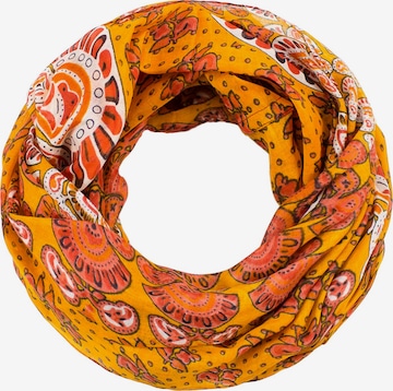 Sunsa Schlauchschal 'Sunsa' in Orange: Vorderseite