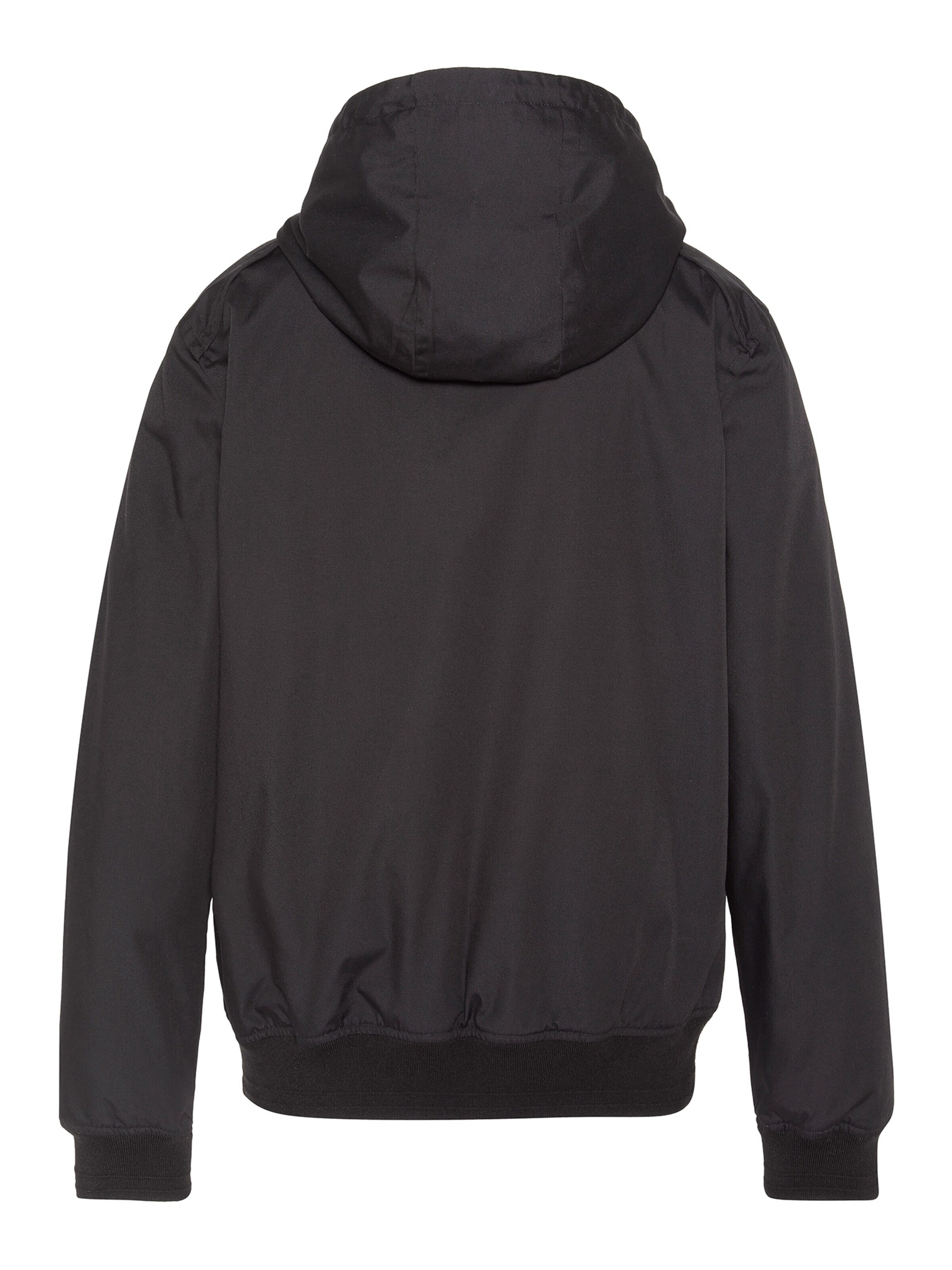Schott NYC Between-Seasons Coat in Black