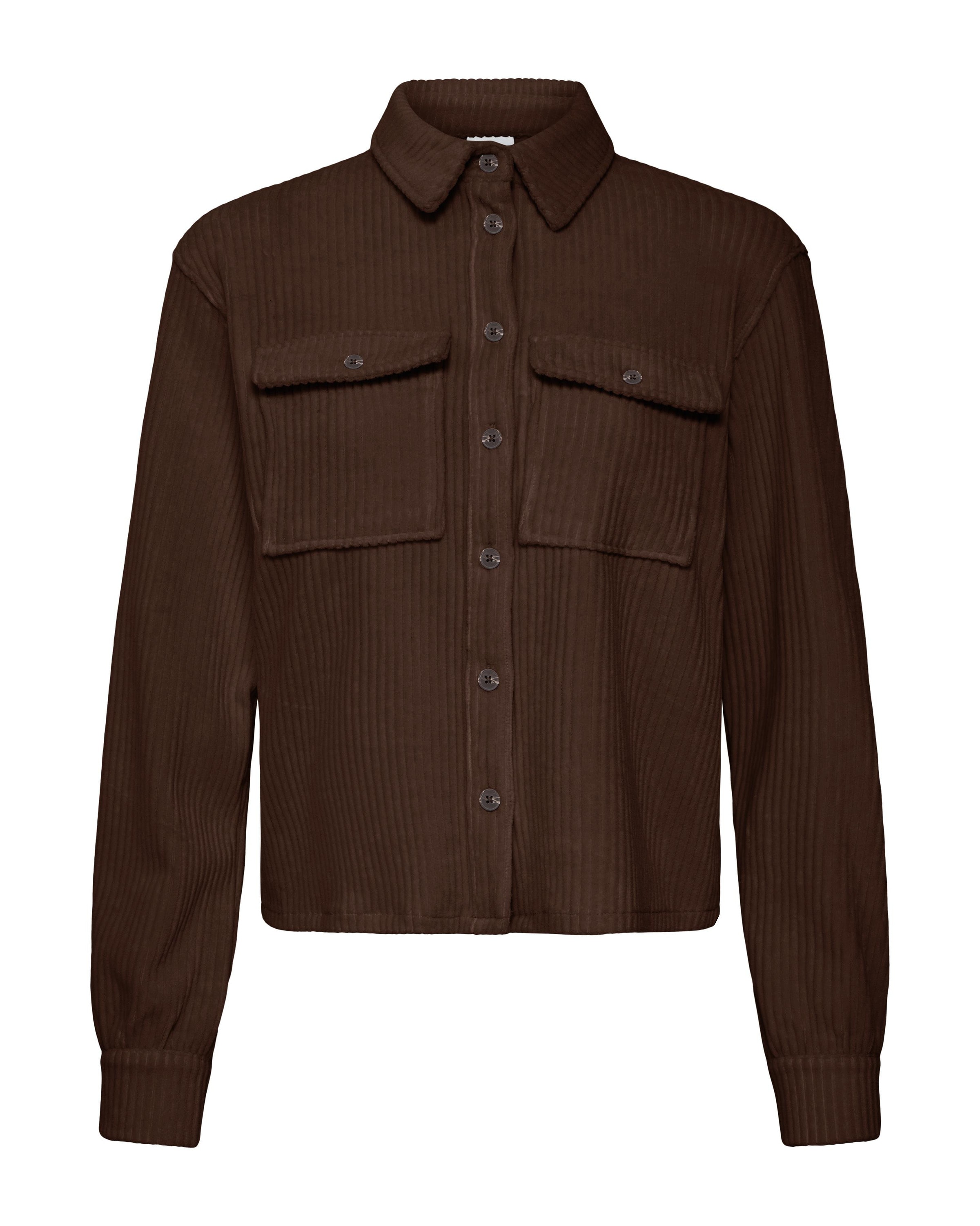 ICHI Shirt in Braun: Vorderseite