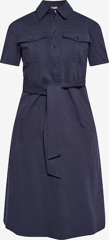 DreiMaster Vintage Shirt Dress in Blue: front