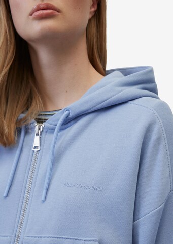 Marc O'Polo DENIM Zip-Up Hoodie in Blue