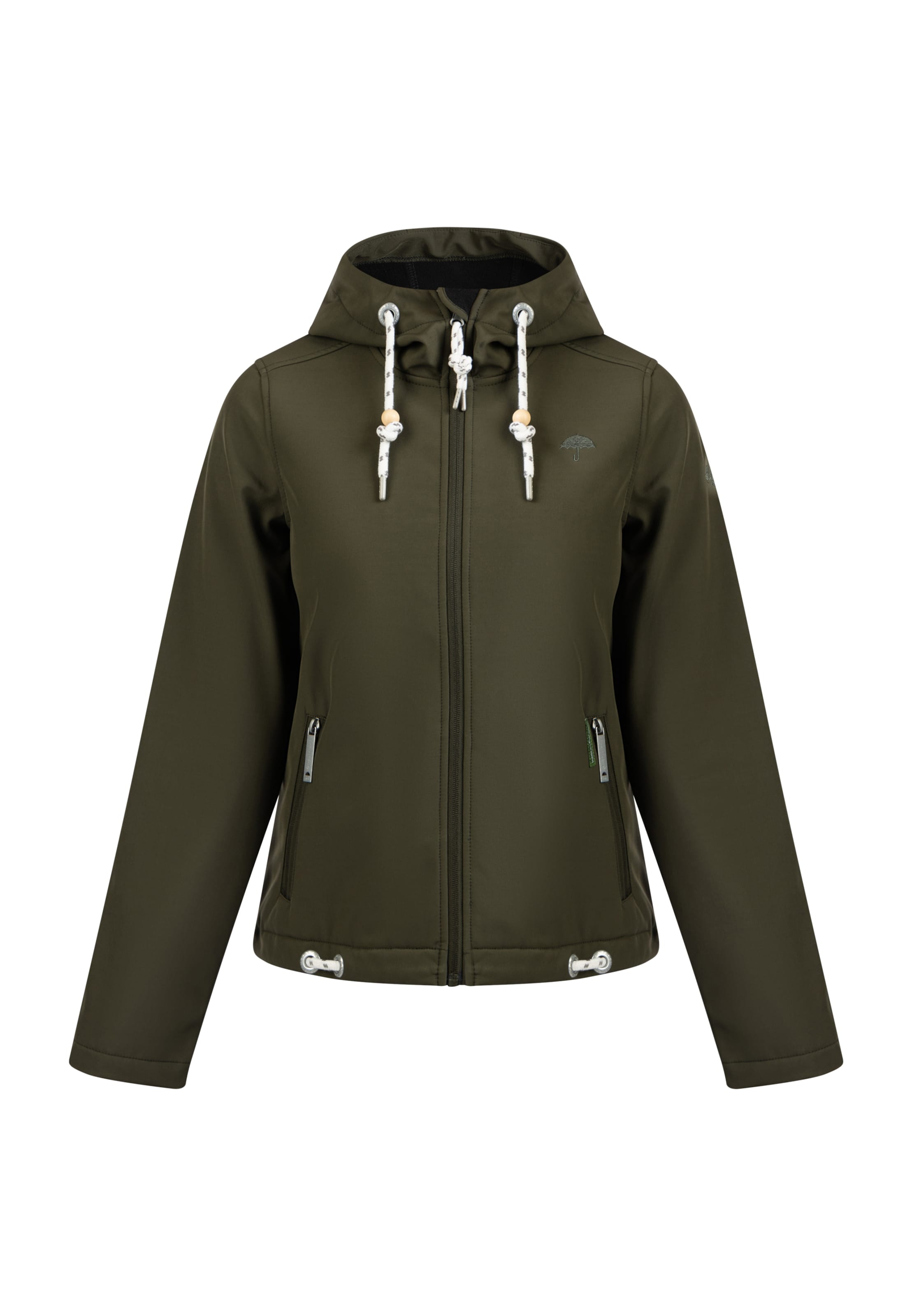 Schmuddelwedda Функциональная куртка в Зеленый: спереди