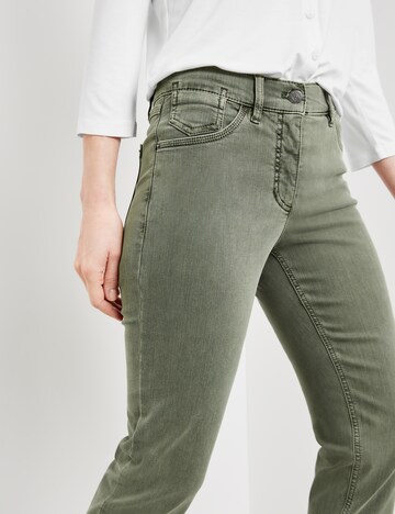 GERRY WEBER Skinny Jeans 'Best4me' in Grün