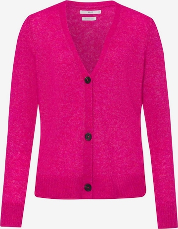 BRAX Knit Cardigan in Pink: front