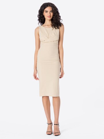 WAL G. Dress 'SAKINA' in Beige: front