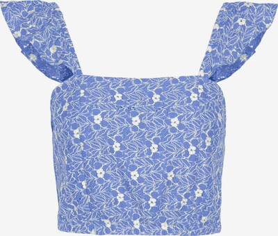 VERO MODA Blusa 'SONEY' en azul / blanco, Vista del producto