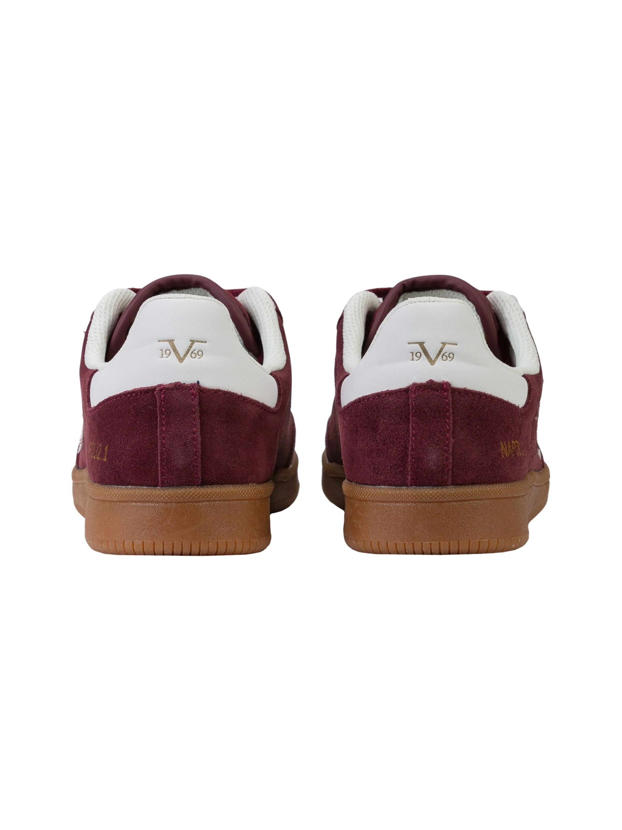 19V69 ITALIA Platform trainers 'Napoli 2.1' in Red