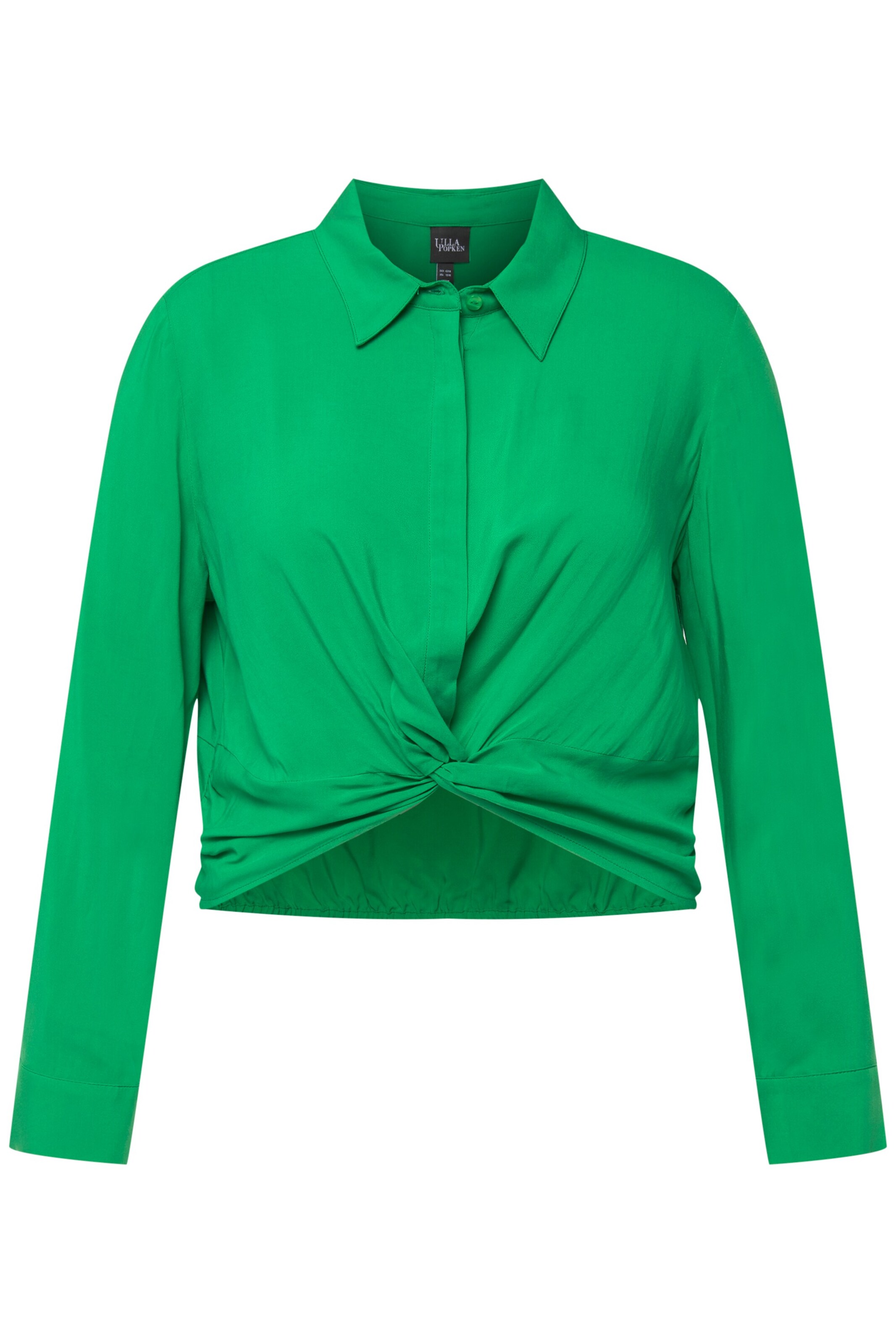 Ulla Popken Bluse in Grün: Vorderseite