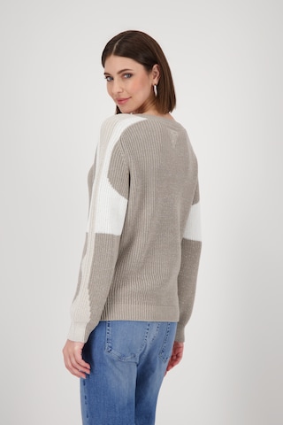 Pullover di monari in beige
