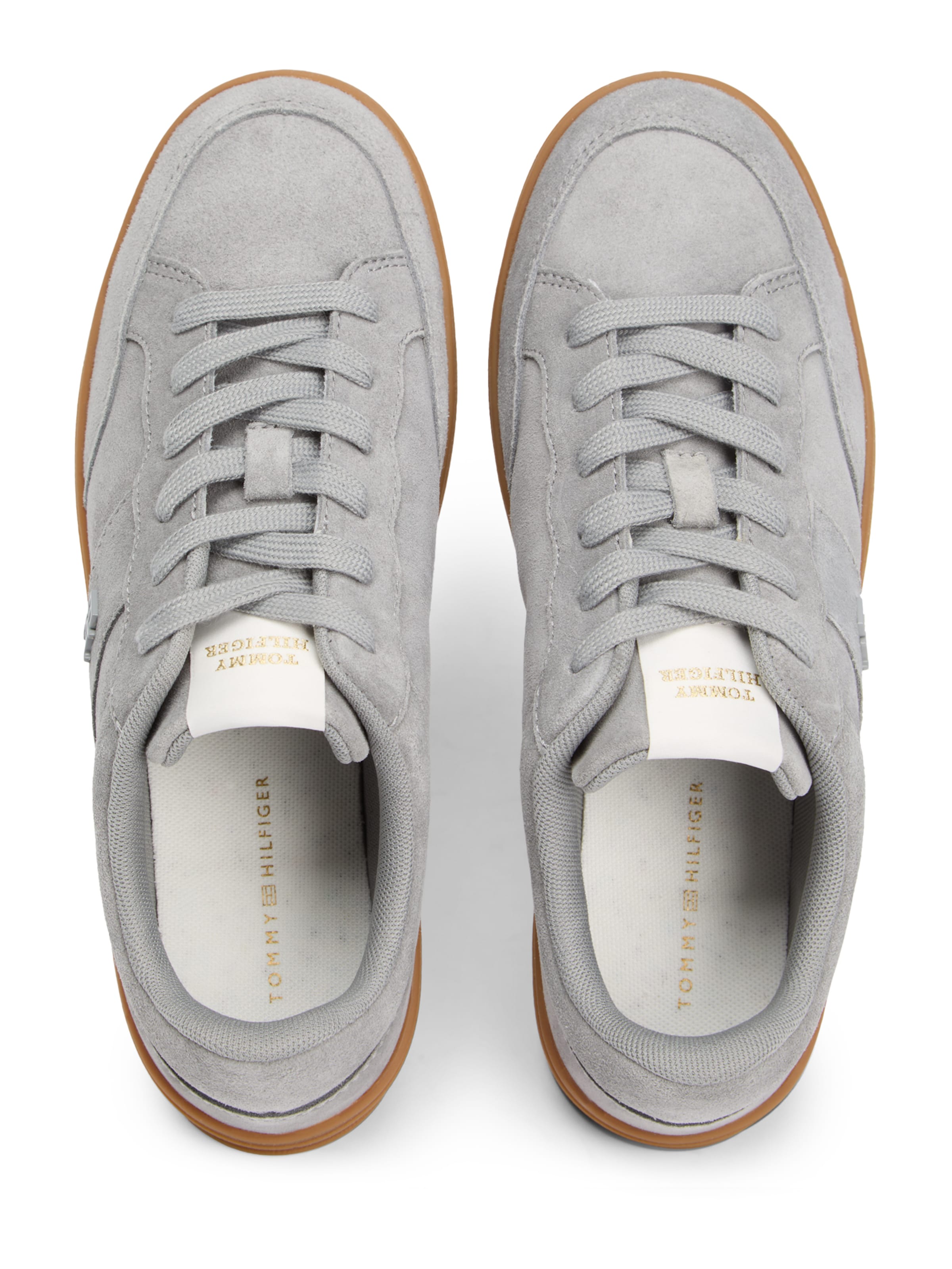 Sneaker bassa 'HERITAGE COURT' di TOMMY HILFIGER in grigio